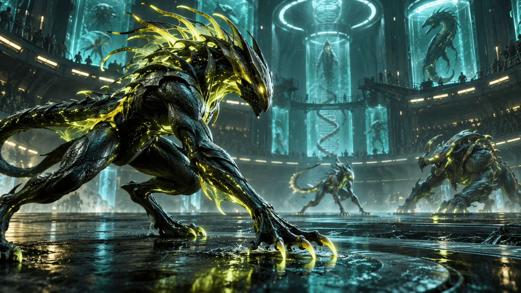 Arte conceptual de Evo Arena